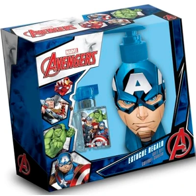 Imagen de Avengers Set Infantil que Contiene un Eau de Toilette 50 ml en Spray y Gel Champu Dosificador 300