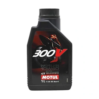 Imagen de Motul 104118 300V 4T Aceite, 10W 40, 1 L