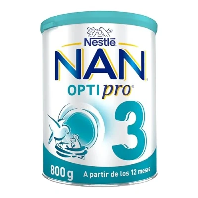 Imagen de Nestlé NAN OPTIPRO 3 Leche de crecimiento en polvo bote 800g