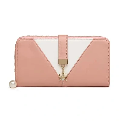 Imagen de Miss Lulu Monedero Mujer, Cartera de Gran Capacidad para PU Cuero