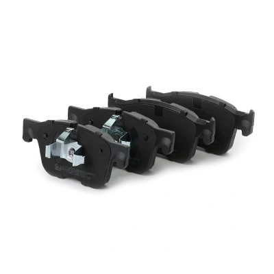 Imagen de FEBI BILSTEIN 173455 Juego de pastillas freno Eje delantero preparado para indicador desgaste con clip émbolo PEUGEOT: 5008 II, Rifter MPV