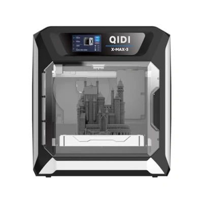 Imagen de QIDI TECH MAX3 Impresora 3D,Impresora 3D de gran tamaño,600mm/s Impresión rápida,Alta precisión y alta velocidad grado industrial,Nivelación totalmente automática,65℃ Calor cámara,325*325*315mm