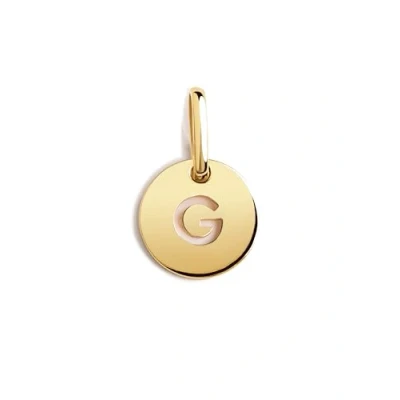 Imagen de Singularu MINI Medallion Letter Colgante, Mujer, Talla: One Size, Letra g oro