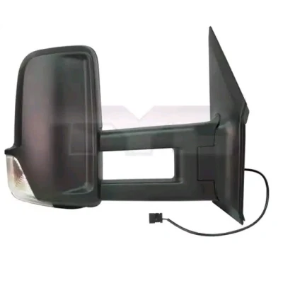Imagen de espejo retrovisor Tyc 321 0145 derecha para ajuste elect. espejo, convexo, calefactable, brazo largo de MERCEDES BENZ: Sprinter 3.5 T Furgón