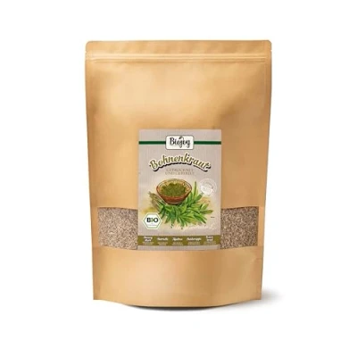 Imagen de Biojoy Ajedrea Orgánica (500 g), secada y triturada, Té de (Satureja hortensis L.)