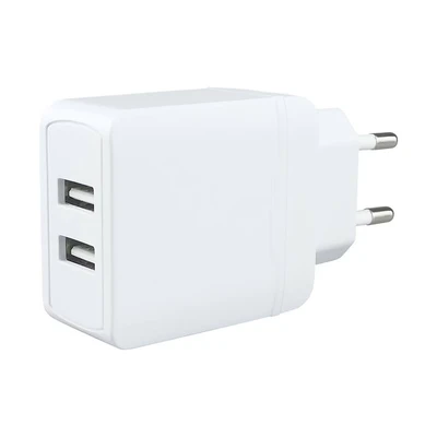 Imagen de Cargador De Red Edenwood 12w 2 Usbs 2,4a Blanco