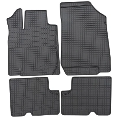 Imagen de Petex 28910 Juego de alfombrillas suelo Caucho delante y detrás 4 negro DACIA: Duster SUV, II