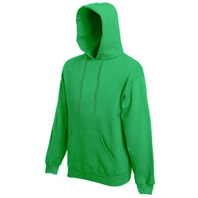Imagen de Fruit of the Loom Sudadera con Capucha Hombre/Caballero Deporte/Gimnasio/Running (Grande (L)) (Verde césped)
