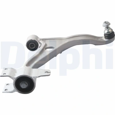 Imagen de DELPHI TC4587 Barra oscilante, suspensión de ruedas con rótula suspensión/carga derecha, debajo, delante Brazo oscilante transversal Aluminio