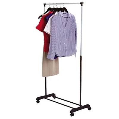 Imagen de Home Discount Perchero Ajustable Ropa Rail, Plata Entrega Gratuita