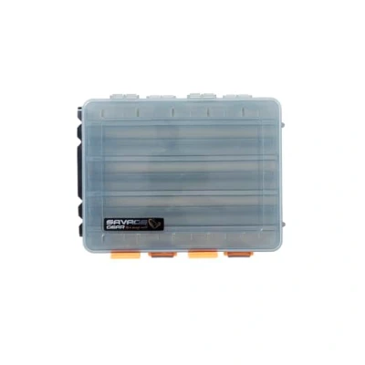 Imagen de Savage Gear Lurebox 2 Sided Smoke Largo 20,5x17x4,8cm Caja señuelos