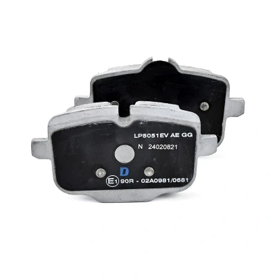 Imagen de DELPHI LP5051EV Juego de pastillas freno Chapa antichirridos con accesorios