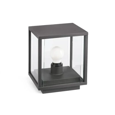 Imagen de Faro Barcelona 70772 NALA Lámpara sobremuro gris oscuro