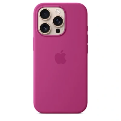 Imagen de Apple Funda de silicona con MagSafe para iPhone 16 Pro, Fucsia