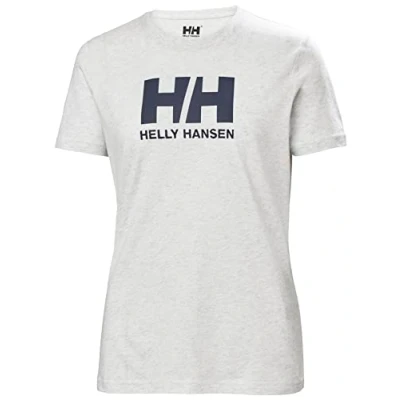 Imagen de Helly Hansen HH Logo T shirt, Camiseta Mujer, Nimbus Cloud, S