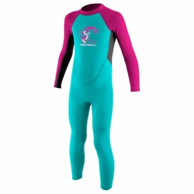 Imagen de ONeill Toddler Reactor 2mm Back Zip Wetsuit Aqua Berry