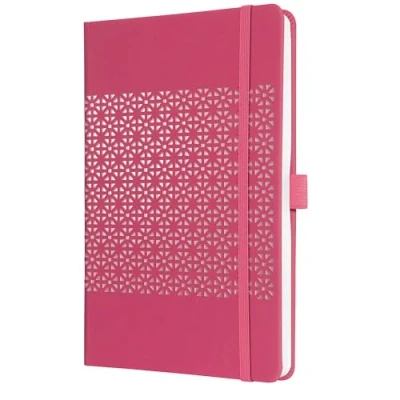 Imagen de SIGEL JN207 Libreta Jolie, formato similar A5, a líneas, color rossa oscuro
