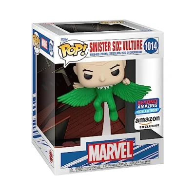 Imagen de Funko POP! Deluxe: Marvel Sinister Six Vulture Comics Exclusivo De Amazon Figuras Miniaturas Coleccionables Para Exhibición Idea Regalo Mercancía Oficial Fans Comic Books