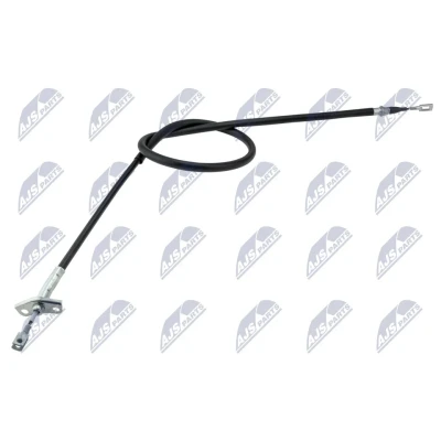 Imagen de NTY HLR ME 008 Cable de Freno Mano Atrás izquierda MERCEDES BENZ: Sprinter 4 T Camión plataforma/Chasis, VOLKSWAGEN: LT 28 46 2 Kasten