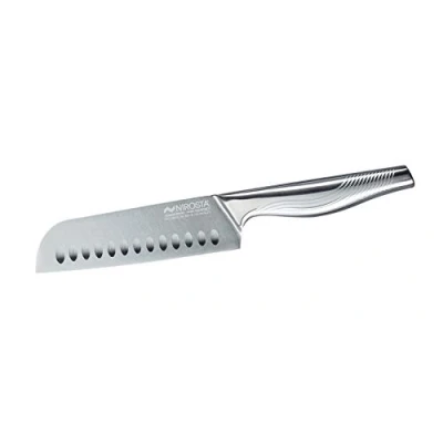 Imagen de Fackelmann Nirosta Swing Cuchillo Santoku, cocina acero inoxidable, enterizo, Mango ergonómico antideslizante, Hoja muy afilada, cortar, sushi, 16 30cm, 1ud.
