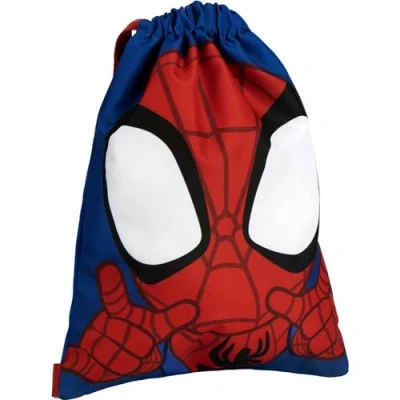 Imagen de CERDÁ LIFE&#039;S LITTLE MOMENTS Saquito Escolar Spidey Mochila Infantil Tipo Saco con Cierre de Cordón y Diseño Spiderman, Ideal para Guardería, Unisex niños, 27.0x33.0x1.0 cm