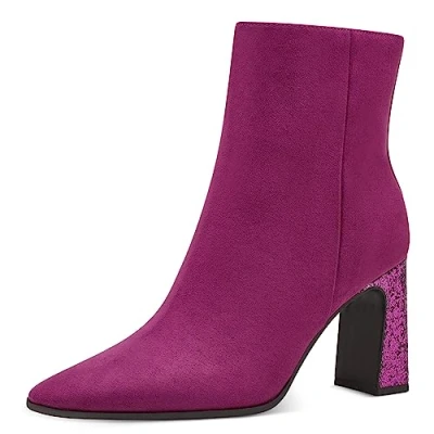 Imagen de MARCO TOZZI 2 25303 41, Botines de tacón Mujer, Peine UVA, 39 EU