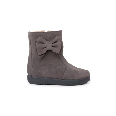 Imagen de Pisamonas LAZO Lateral Grande Botines para niños, Talla: 29, Gris Zapatos