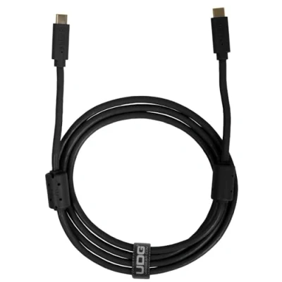 Imagen de UDG Ultimate Audio Cable USB 3.2 C Negro recto 1,5 m