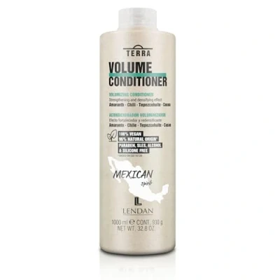 Imagen de LENDAN Acondicionador Volumen Terra Volume Conditioner 1000 ml Maximiza el del Cabello sin Apelmazar Melena Suave Fortalece y Redensifica Antiencrespamiento Vegano