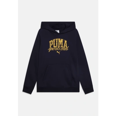Imagen de Puma Class Hoodie Unisex Jersey con capucha para niños, Talla: 9 10a (10), New navy