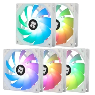 Imagen de Thermalright TL C12CW S X5 ventilador para CPU (1550 rpm, 120 mm, de control PWM, enfriador chasis PWM enfriadores líquidos y refrigeración