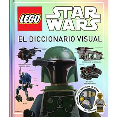 Imagen de Lego Star Wars. El Diccionario Visual: (incluye una minifigura exclusiva de Luke Skywalker)