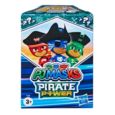 Imagen de PJ Masks Caja Sorpresa de Piratas, Juguete Preescolar, colección con Figura y Accesorios para niños a Partir 3