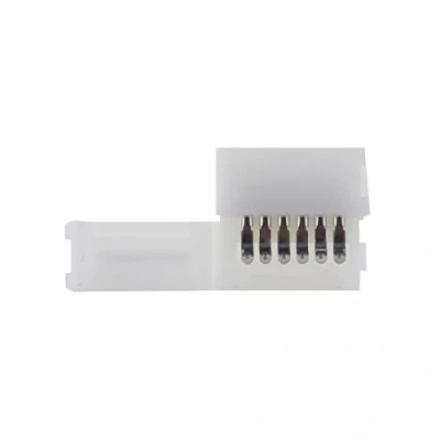 Imagen de RGBW + CCT Clip conector para tira LED; 12 mm 6 pines (Pin) rayas