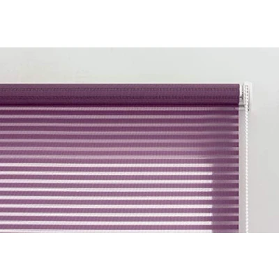 Imagen de Estoralis Madras Estor Enrollable Translucido Rejilla, 170 x 190 cm, Violeta