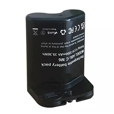 Imagen de ABL C 3INR19/65 Batería de portátil Compatible con iRobot Braava Jet M6 6110 Series M611020 M612880 M612680 M614480 6100 Ultimate Robot Mop (12.3V 39.36Wh 3200mah)