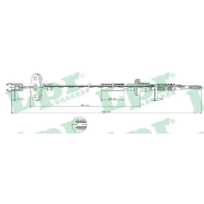 Imagen de LPR C0035C Cable de Embrague DAEWOO: Matiz I Hatchback