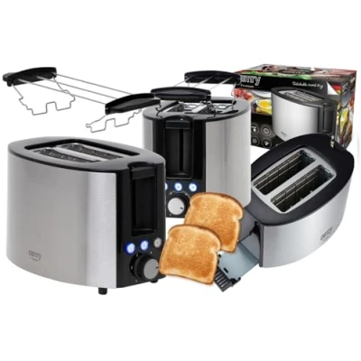 Imagen de Camry Premium CR 3215 Parrilla para el dolor (2 pieza(s) 1000 W Acier inoxydable