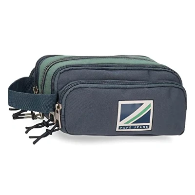 Imagen de Pepe Jeans Tom Estuche Azul 22x10x9 cms Poliéster