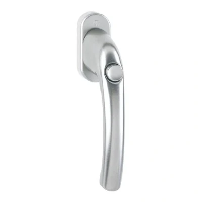 Imagen de Hoppe Asa de Ventana Duraplus Tôkyô Aluminio Natural (Con Botón a Presión)