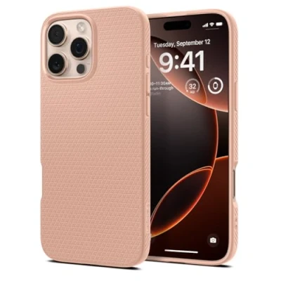 Imagen de Spigen Liquid Air TPU Back Cover Rosa Apple iPhone 16 Pro Max