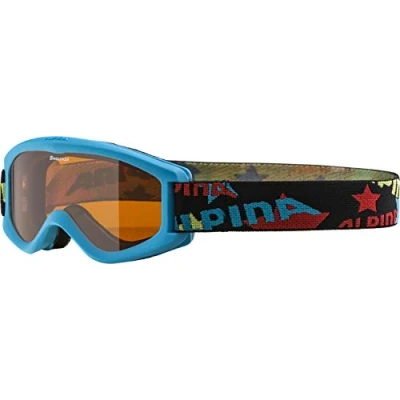 Imagen de Alpina Skibrille Carvy 2.0, Gafas infatiles de esquí, Azul (cyan slt 488), Talla única