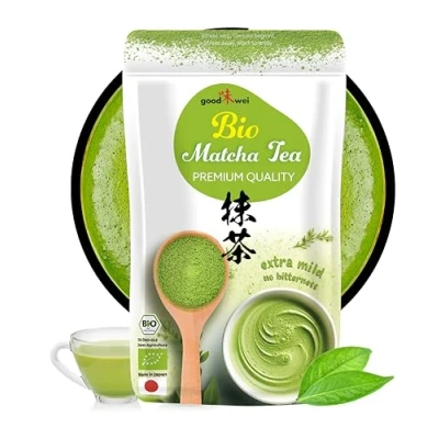 Imagen de Goodwei Té Verde Matcha Orgánico Japonés En Polvo, Premio (500g)