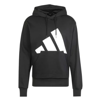 Imagen de adidas Sportswear Essentials BIG LOGO Jersey con capucha, Hombre, Talla: Small, Black/white