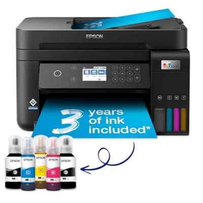 Imagen de Epson EcoTank ET 3850 A4 Impresora multifunción con depósito de Tinta Wi Fi, hasta 3 años incluida