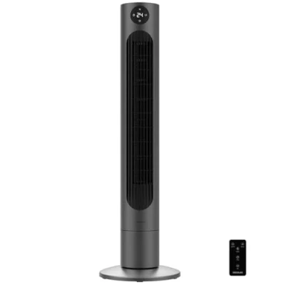 Imagen de Cecotec Ventilador de Torre EnergySilence 800 Skyline Smart 36&quot;, 60 W potencia, Pantalla LED táctil, Mando a distancia, 3 velocidades, Temporizador 12h, Oscilación 60º