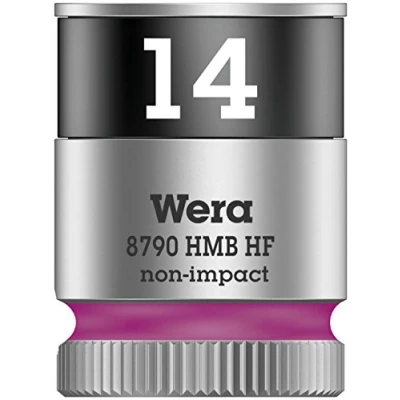 Imagen de WERA 05003748001 8790 HMB HF 14,0 Llave de vaso Zyklop con función sujeción 3/8&quot;