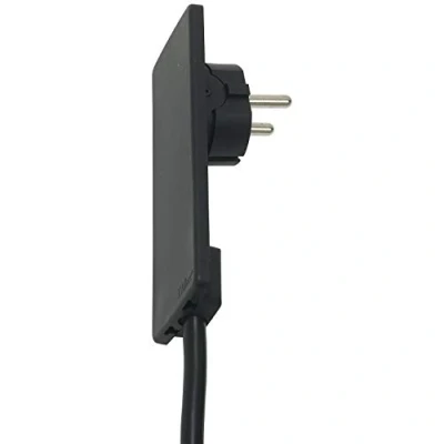 Imagen de Schulte Elektrotechnik 1510 0000 0100 EVOline Tapa ciegas, color negro