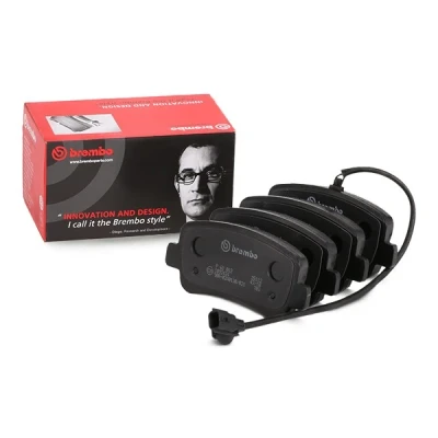 Imagen de BREMBO P 68 063 Juego de pastillas freno con contacto avisador desgaste sin accesorios RENAULT: MASTER 3 Bus, 3, Kasten norauto,