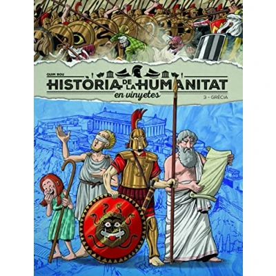 Imagen de HISTÒRIA DE LA HUMANITAT EN VINYETES VOL. 3: GRÈCIA (ESPIRAL DIDACTICO)